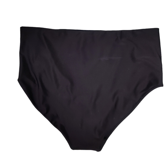 Hatch Bikini Bottom Size Large Maternity Navy‎ Black Mallorca High Waist - Picture 5 of 8